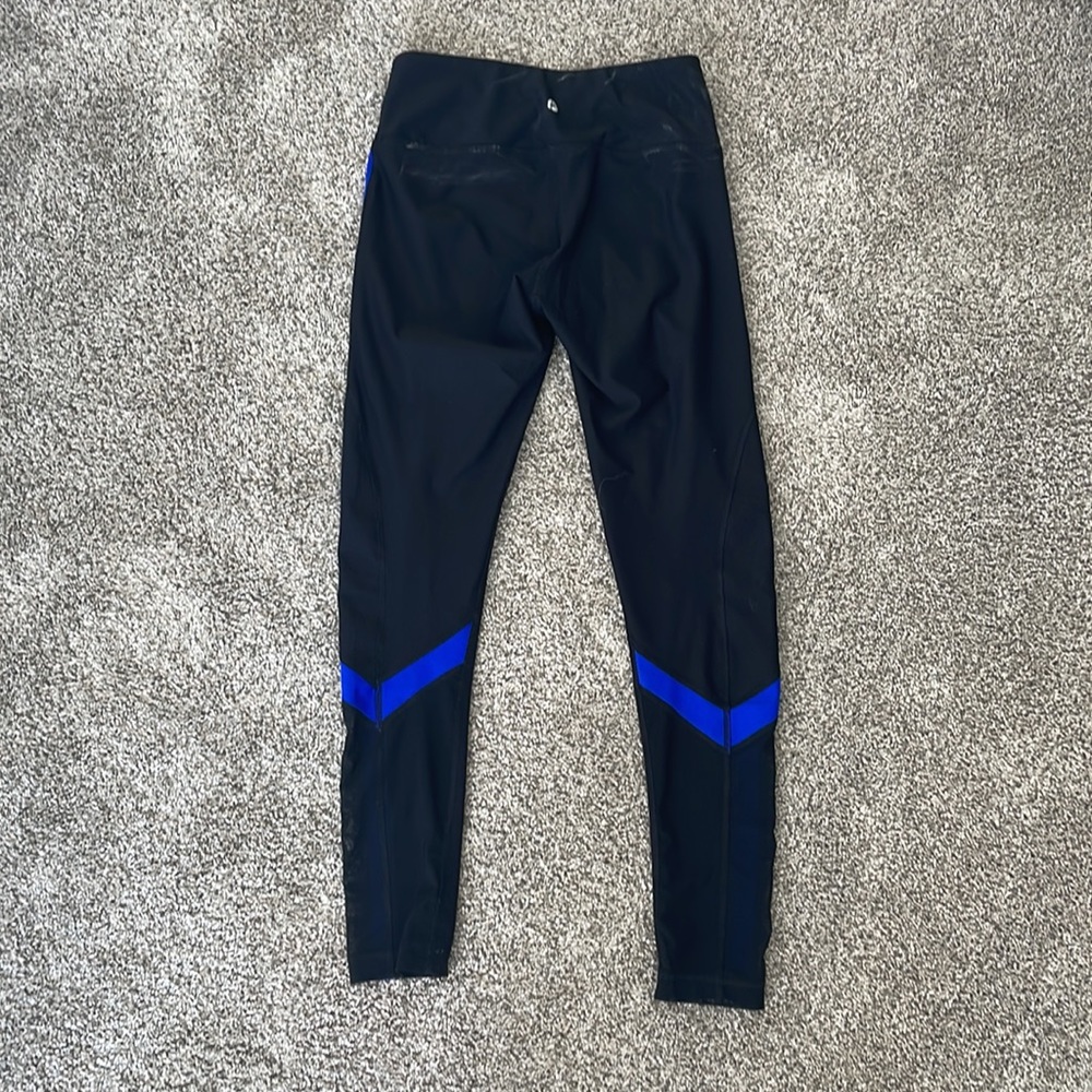 Royal Blue accent Leggings